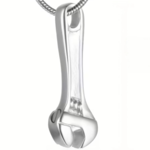 adjustable wrench urn pendant close up